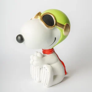 SNOOPY AVIATOR WHITE